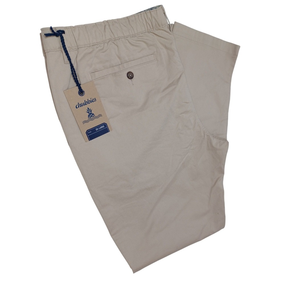 Chubbies The‎ Khakinators Original Mens Pants XXL 32" Inseam NWT Travel Beach